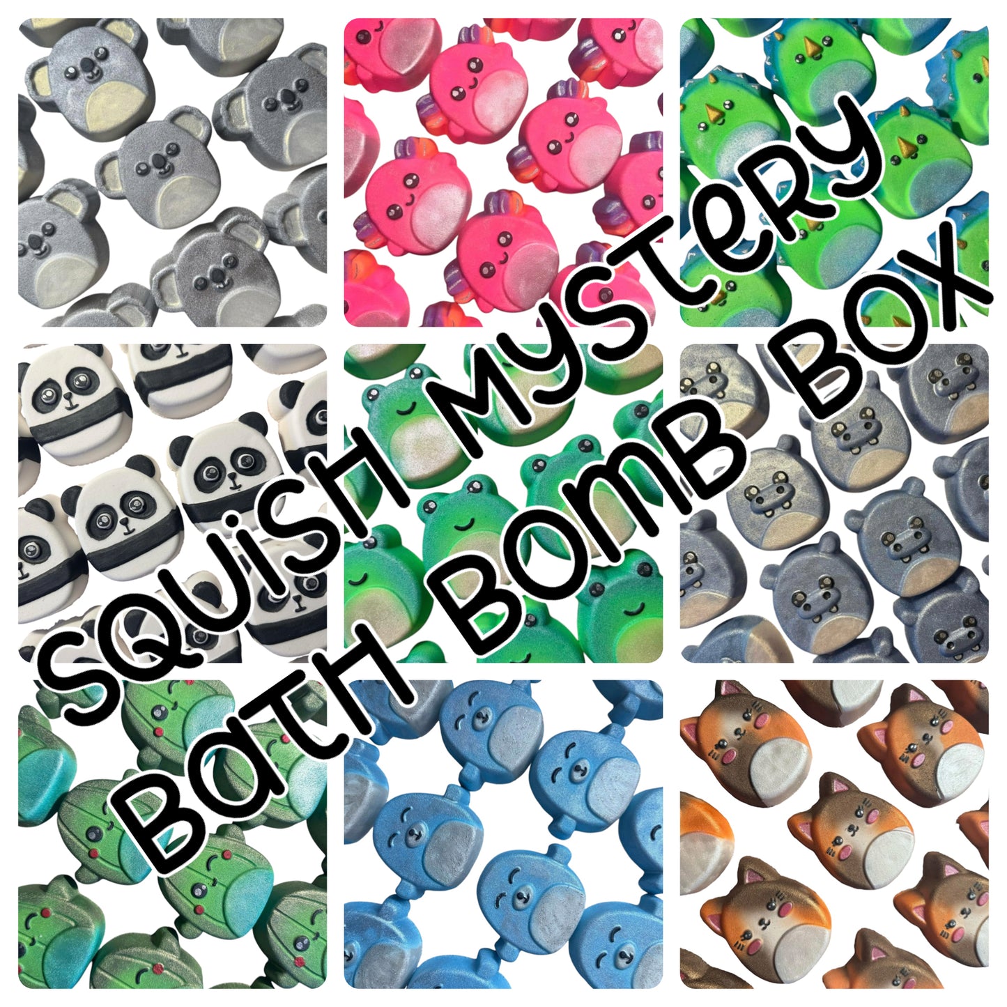 Squish Mystery Bath Bomb Box