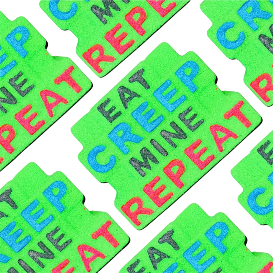 Eat, Sleep, Mine, Repeat Bath Bomb