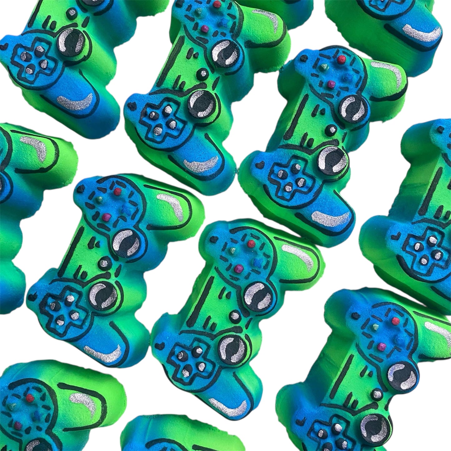 Controller Blue/Green Bath Bomb