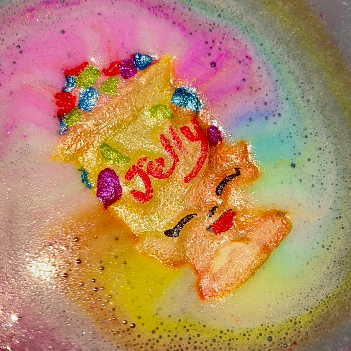 Jelly Bean Bath Bomb