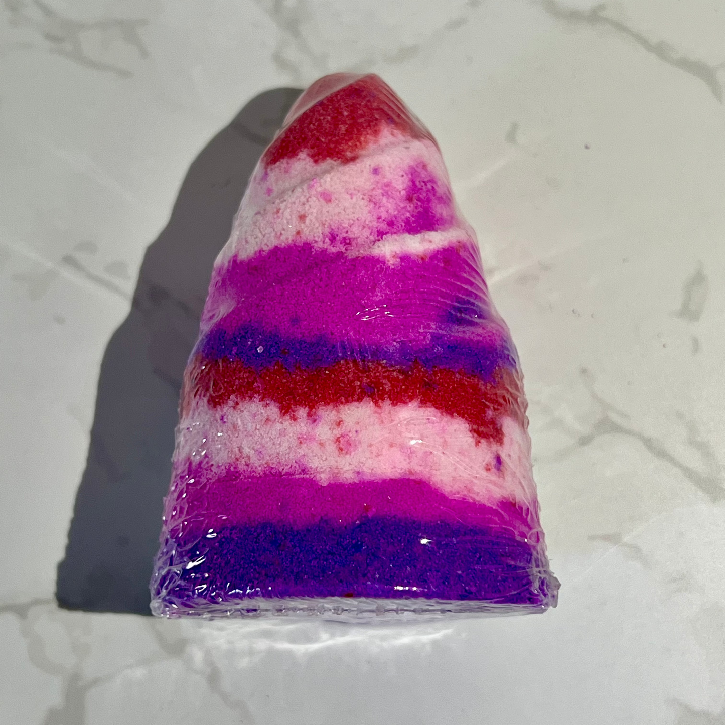 Raspberry Creme Horn Bath Bomb