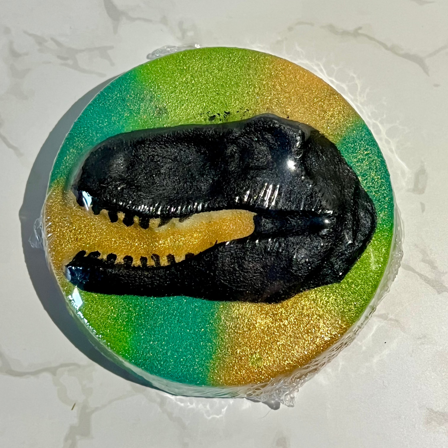 Dino Fossil Bath Bomb