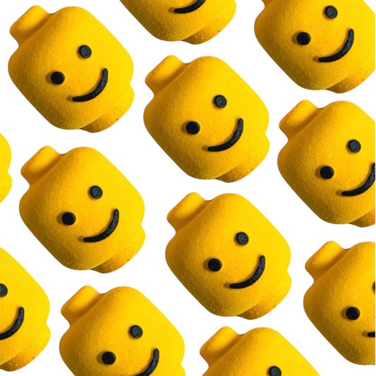 Large Yellow Face Bath Bomb